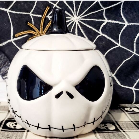 DISNEY Nightmare Before Christmas Jack Skellington Figural Canister and Mug Set - Picture 2 of 11